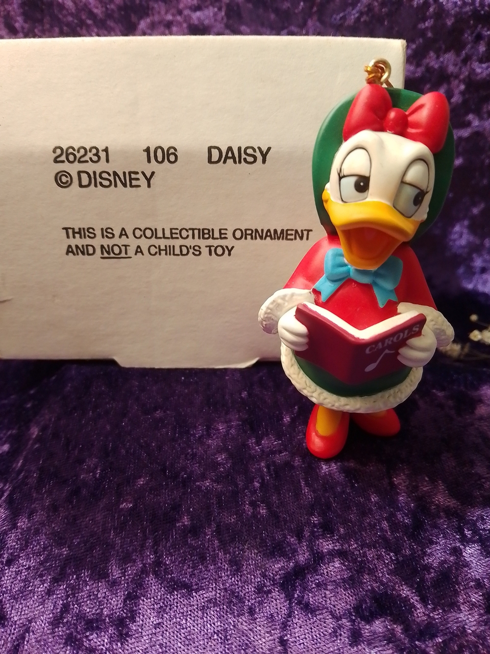 Disney Daisy Duck Holiday Ornament